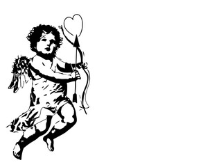 Eros Portrait Sketch Drawing