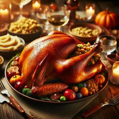 Roast turkey