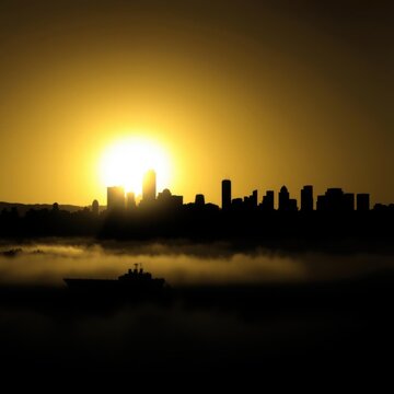 Jakarta indonesia hanoi vietnam and manila philippines city skyline silhouettes set skyline silhouette 