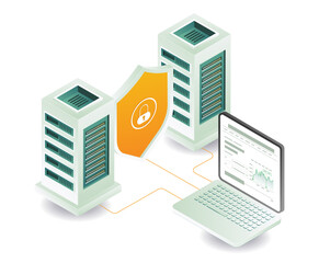 Cloud server network security management technology