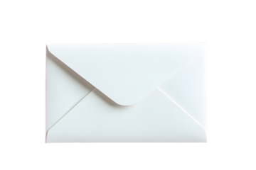 A Pristine White Envelope Awaits Your Important Message or Sentimental Correspondence