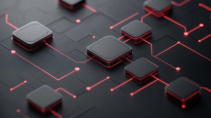 A modern workflow management system showing an optimized business flowchart.