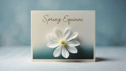 spring equinox, card