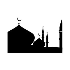 Islamic Mosque Silhouette