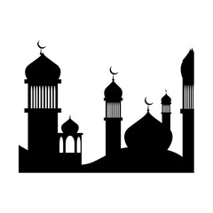 Islamic Mosque Silhouette