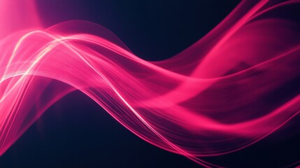 Fototapeta premium abstract pink wave background
