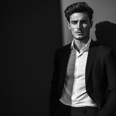 Selbstbewusst im Licht und Schatten