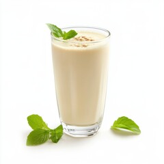 Sweet lassi with a hint of vanilla and coconut milk 