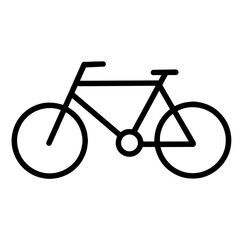 bicycle icon vector illustration