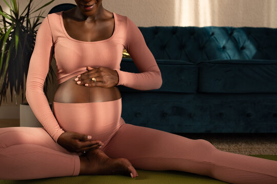 Healthy pregnancy concept