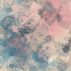 Whimsical Abstract Swirl Design  