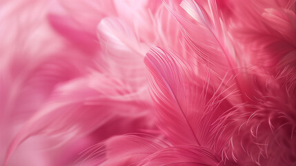 pink feathers background