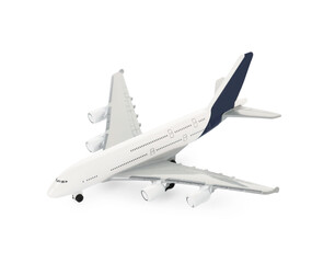 One model of plane isolated on white