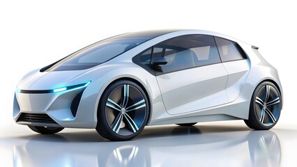 Futuristic Electric Car Design