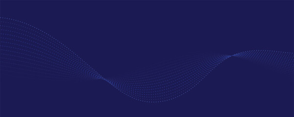 abstract blue wave background