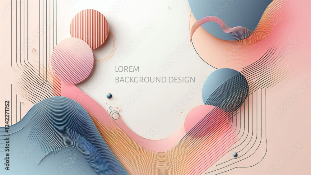 Fototapete colourful abstract background with space for text
