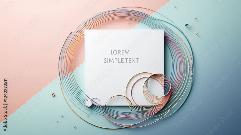Fototapete colourful abstract background with space for text