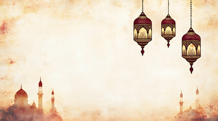 Obraz premium old lamp on the wall