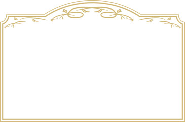 金枠装飾フレーム