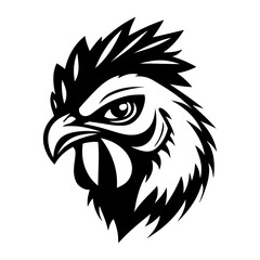 Obraz premium Illustration stencil graphic animal vector