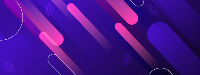 Purple gradient geometric elegant background for presentations, modern designs, and digital marketing materials featuring fluid shapes and abstract design elements