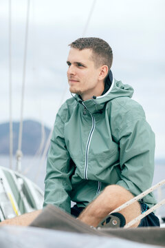 Thoughtful Traveler on a Journey