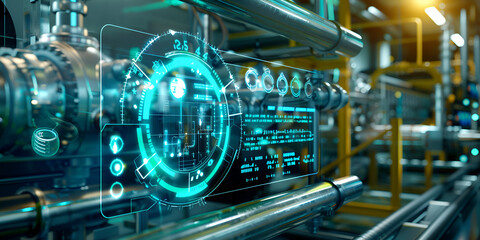 Fototapeta premium Harnessing Molecular Motion: Innovations in Information Engine Technology