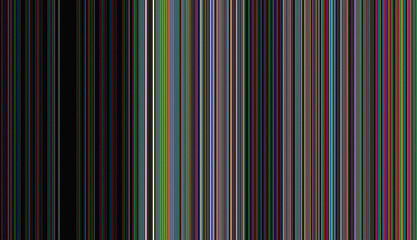 Extra Wide Linear Glitch Style Banner