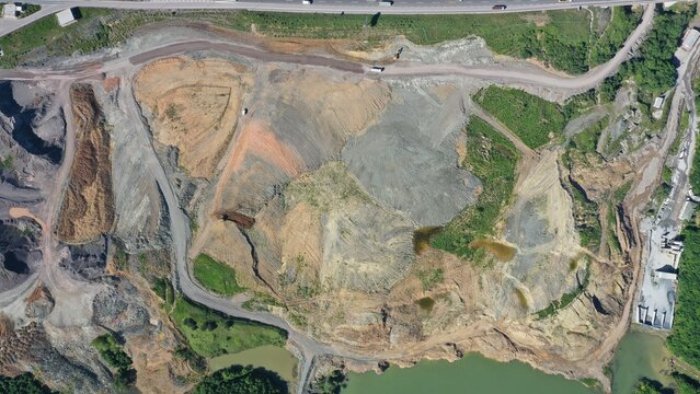 excavation dumping site