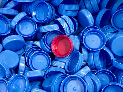 plastic water bottle caps