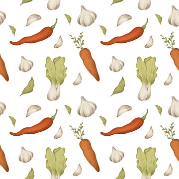 Vegetable pattern