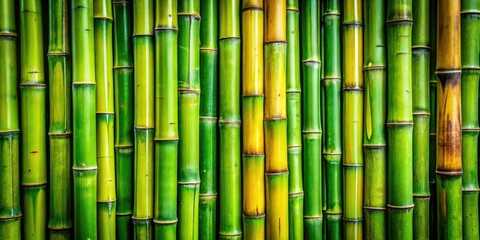 Fototapeta premium Natural Bamboo Texture Background - Vertical Stalks in Linear Design for Eco-Friendly Decor, Sustainable Materials, and Nature Photography