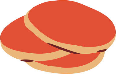 pancake breakfast Illustration