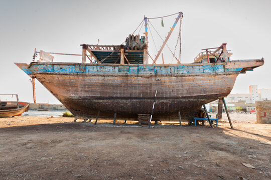 Resting for Repairs: The Boats of Ibrahim Hyderi