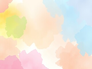 Dreamy Watercolor Canvas: Pastel Hues for Tranquil Vibes