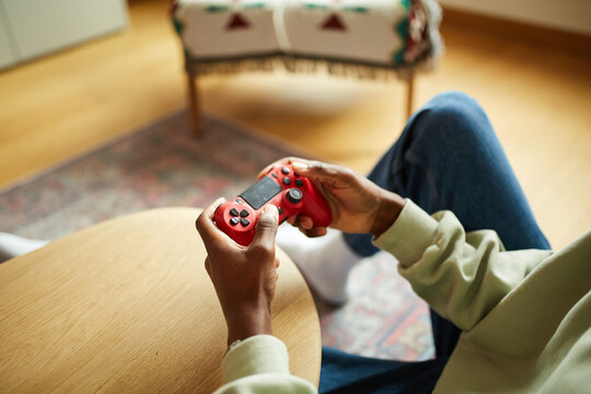 Playing games at home