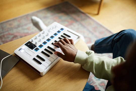 Using an electronic synthesizer