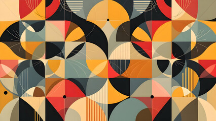 Geometric Patterns - Repeating shapes and lines for modern and abstract designs.