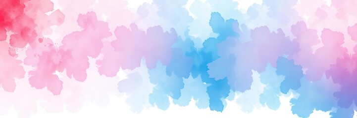 Obraz premium Watercolor Elegance: Brushstrokes Adorned with Wedding Festivities