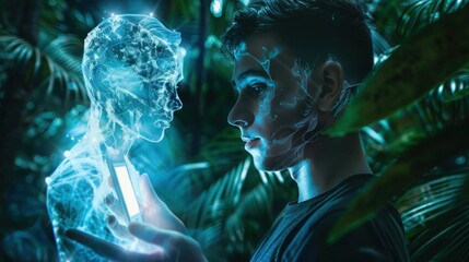 A dramatic desert scene with 18 large containers filled with weapons 