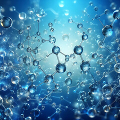 abstract background with bubbles