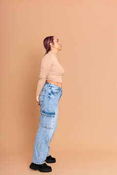 Woman in Side Pose
