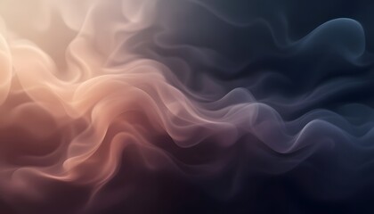Fototapeta premium Organic Smoke and Fluid Motion Background