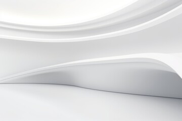 Fototapeta premium Free abstract white background minimal futuristic architectural space wallpaper
