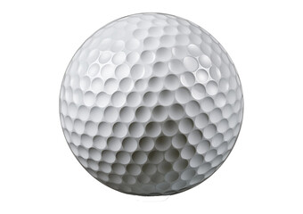 Golf Ball Isolated on Transparent or White Background