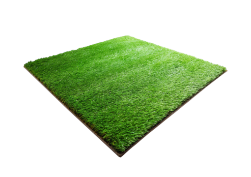 Astro turf floor Isolated on Transparent or White Background.