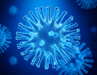 Generated image, The invisible microscopic world, the image of pathogens