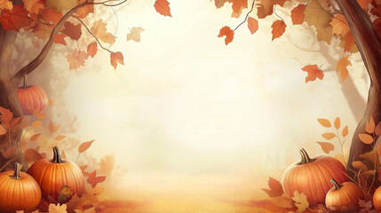 Orange Aesthetic Background 