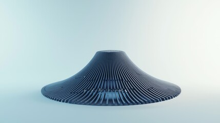 Flared Metamaterial Cone with Nano Structures and Unique Design