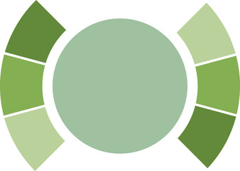 Vector Illustration of an Abstract Chart Presentation